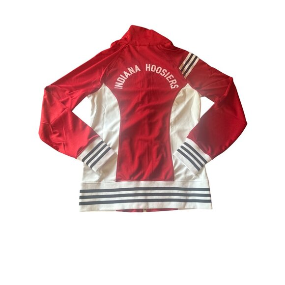 Adidas Indiana Hoosiers Red & White Full-Zip Track Jacket M - Picture 5 of 5